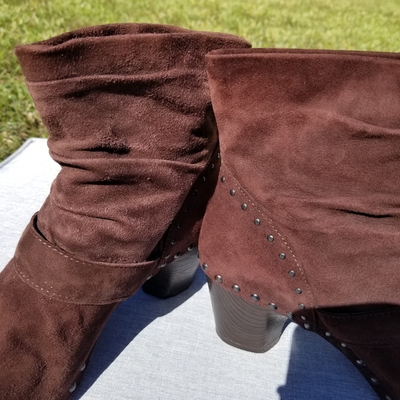 Dansko Nikita Brown Leather upper Slouch Ankle Boots EU size 39 - Picture 6 of 16